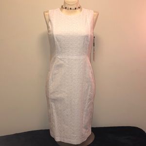 🐘Calvin Klein Cotton Eyelet Sheath Dress